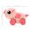 2St Kinderspeelgoed Wind Up Plastic Model Roze Voor Party 9