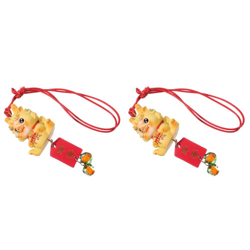 2St Multi Car Hanging Ornament Resin Voor Interieur 2