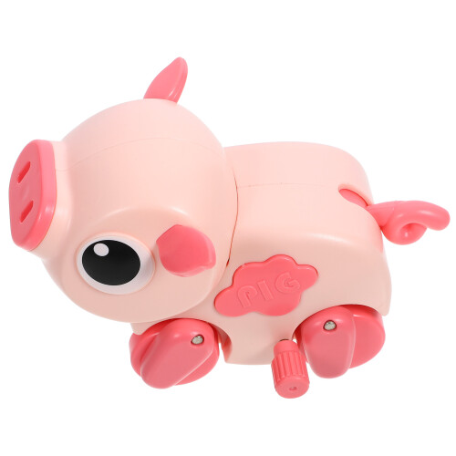 2St Kinderspeelgoed Wind Up Plastic Model Roze Voor Party 1