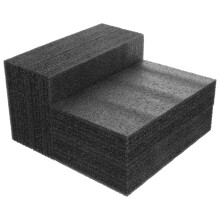 12St Elastische Zwarte Foam Liner Voor Verzendmateriaal