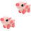 2St Kinderspeelgoed Wind Up Plastic Model Roze Voor Party 5