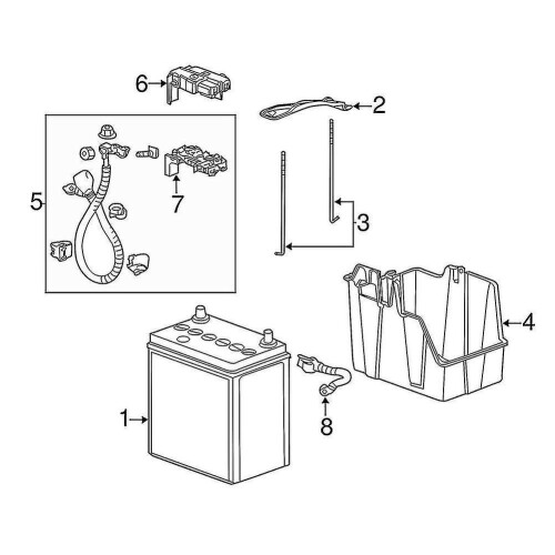 Fusible de batterie fiable, solution idéale, bornes neuves 1