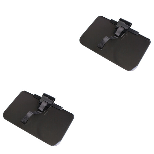 2Szt Car Visor Extender Chroniący Przed Oślepianiem Słońcem Czarny 2