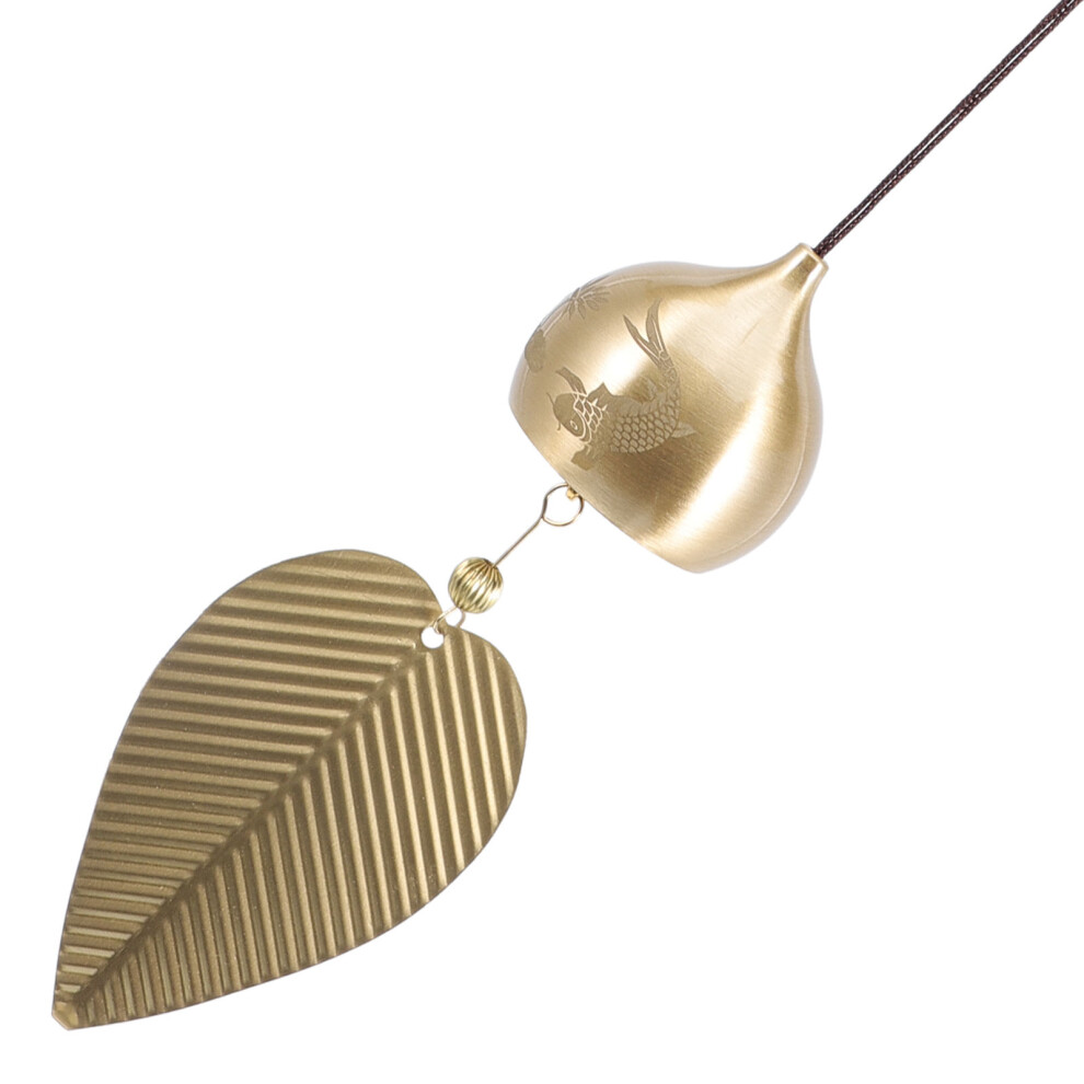 2Szt WisząCe Dzwonki Metalowe ZłOte Dekoracja OgróD-image