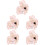 5Conjuntos Conjunto De De Infantil Rosa Para 6