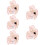 5Conjuntos Conjunto De De Infantil Rosa Para 10