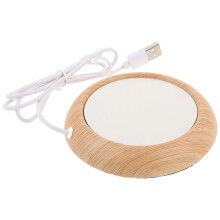 2Szt Podkładka Pod Kubek USB, Metalowa, Idealna Do Kawy I Mleka