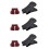 3Pièces Mute Erhu Noire Durable Et Résistante Pour Du Volume 8