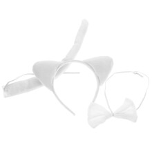 5Conjuntos Kit De Fantasia Animal Com Faixa, E