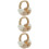 3Pièces Cache-Oreilles Accessoire Hiver Femme 9