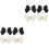 4Pares Clips De Com Para Decoração 5