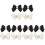6Pares Broches Decorativos Para Com E Coloridas 4