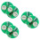 6Conjuntos Kit De Acessórios Para Giroscópio E Soldagem Verde 8