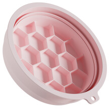 Ice Facials Wastafel Siliconen Face Ice Bath Bowl Cooling-Roze