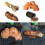 Cachette de reptiles en résine, léopards, Geckos, abri de-C 3