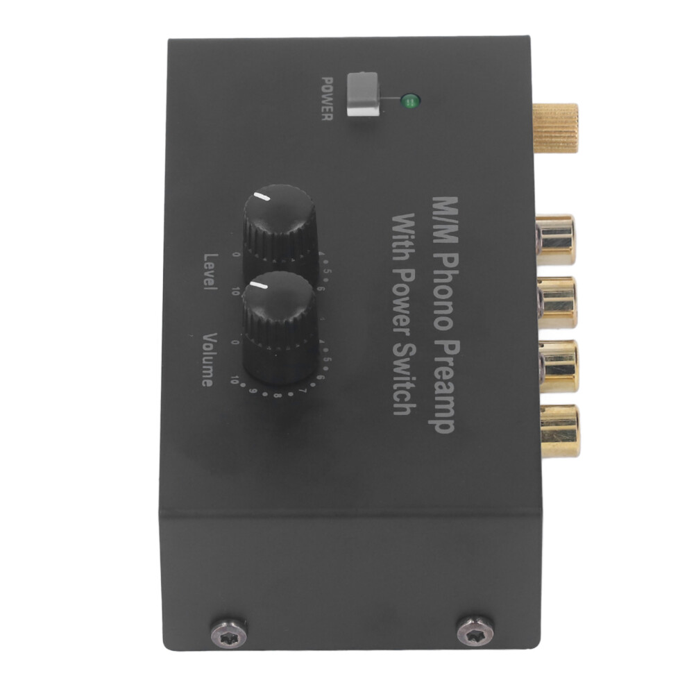 Pp500p Phono Turntable Preamp 100Â240V Low Noise Metal Stereo Preamplifier 5001370058962