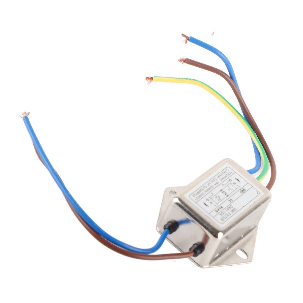Power Line Emi Filter Daa1 10A Universal Single Phase Noise Suppressor 4951370059685