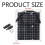 Solar Panel Kit, 200W High Efficiency Monocrystalline Solar Panel for Off Grid Applications, Complete System with Easy Installation for 12 Volt Arrays 5