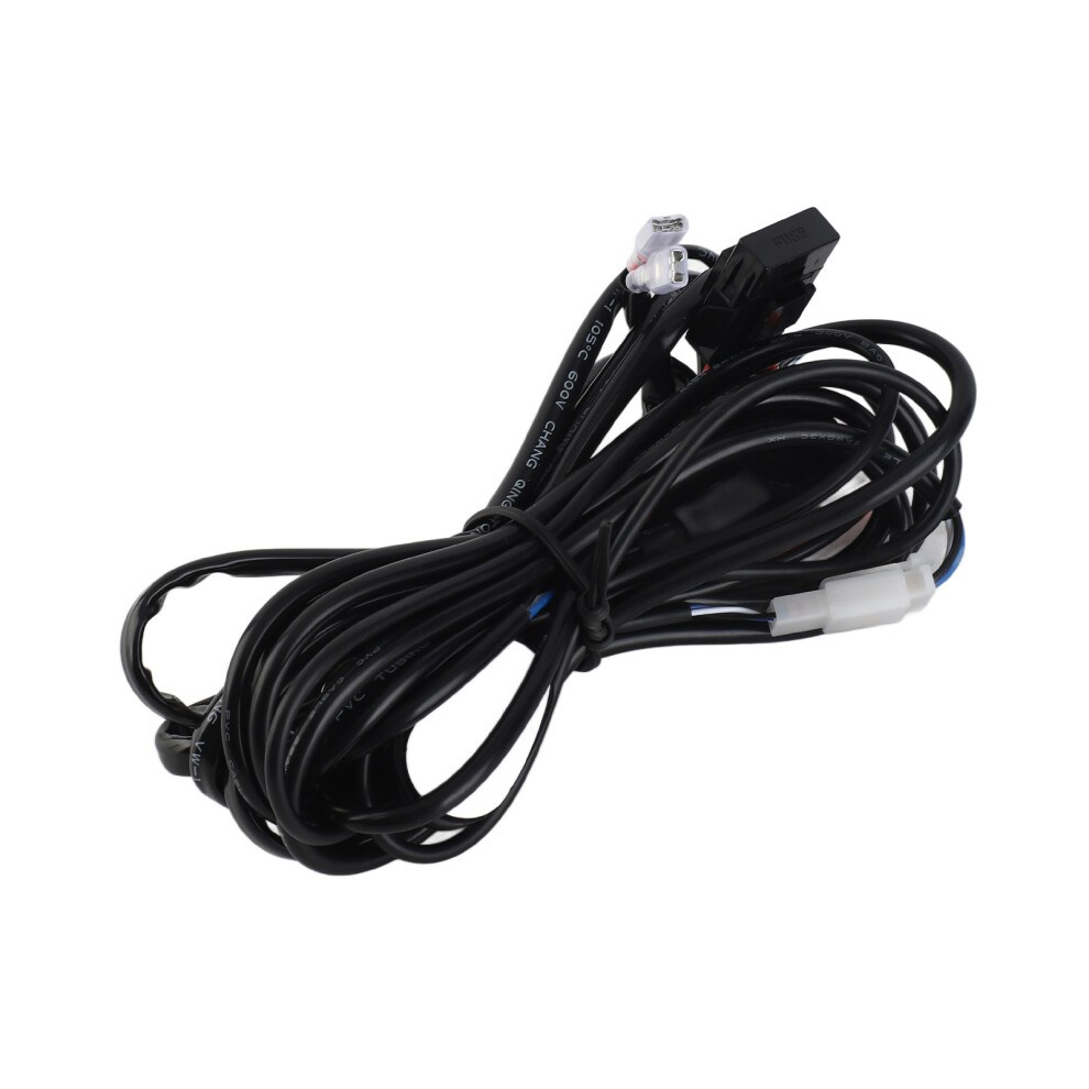 300W Led Bar Wiring Harness Kit 16 Awg 12V With Switch Light 8081377561785