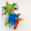 5pack Parrots Chew Toy Interactively Bird Playing-single ball 6