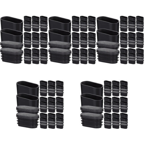 5Sets Möbelgleiter Und Stuhlbeinschoner Schwarz Für Und 2