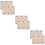 6Stk Reisetaschen Griffwicklung PU Leder Beige Koffergriffschutz 11