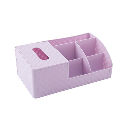 3Stk Kunststoff Kosmetik Box Mit Tissue Bequemer Organizer