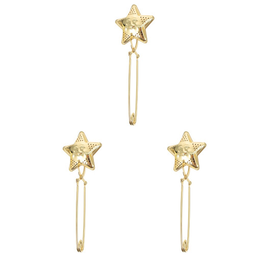 3Stk Gold Teeinfuser Teesieb Für Blatttee 1