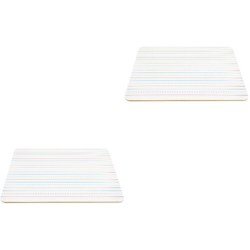 2Stk Robustes Abwischbares Whiteboard Schwarz Für Schule Büro 2
