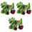 3Stk Transformierbares Dinosaurier Auto Pull Back Auto Für Kinder 3