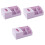 3Stk Kunststoff Kosmetik Box Mit Tissue Bequemer Organizer 3