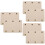 6Stk Reisetaschen Griffwicklung PU Leder Beige Koffergriffschutz 8