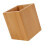 2Stk Bambus Stiftehalter Schreibwaren Organizer Hellbraun 1