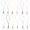 400Stk Handy Lanyards Nylon Schlüsselring 1