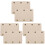 6Stk Reisetaschen Griffwicklung PU Leder Beige Koffergriffschutz 4