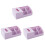 3Stk Kunststoff Kosmetik Box Mit Tissue Bequemer Organizer 2