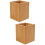 2Stk Bambus Stiftehalter Schreibwaren Organizer Hellbraun 9