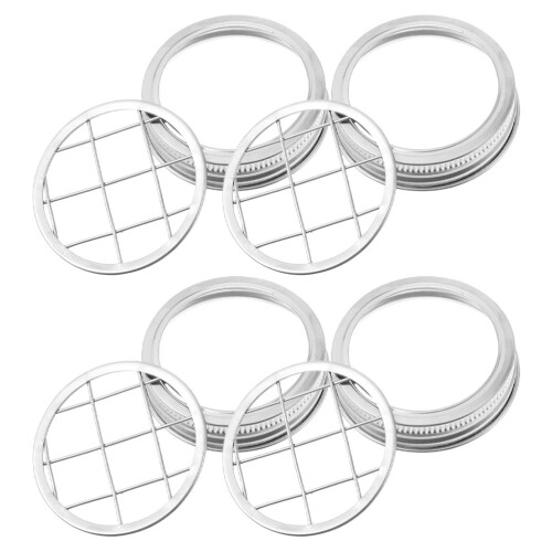 4Sets Robustes Metall Blumengitter Wiederverwendbar Für 2
