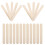500Stk Holzstäbchen Für DIY Und Basteln, Hellbraun, Robust 3