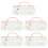 5Stk Kinder Brillenhalter Plüsch Form Multifunktional Bunt 8