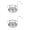 2Stk Metall Tee-Ingwerfilter Für Tee, , , Silber 5