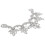 4Stk Silber Bügelbilder Für DIY Kleidung & Schuhe 3