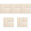 500Stk Holzstäbchen Für DIY Und Basteln, Hellbraun, Robust 5