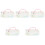 5Stk Kinder Brillenhalter Plüsch Form Multifunktional Bunt 5