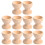 30Stk Kinder DIY Holz Eierbecher Eierhalter Ostern Bastelset Beige 1