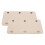 6Stk Reisetaschen Griffwicklung PU Leder Beige Koffergriffschutz 2