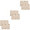 6Stk Reisetaschen Griffwicklung PU Leder Beige Koffergriffschutz 7