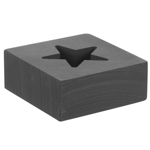 3Stk Metallgießform Graphit Schwarz DIY Stabile Gussformen 2