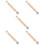 5Stk Bildschirm Installation Holzgriff Schonend Beige 10