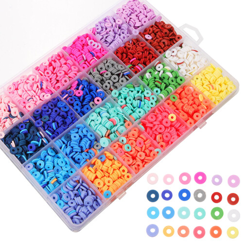 DIY Polymer Clay Perlen PVC Schmuck Zubehör 2